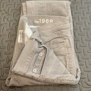 Gap grey corduroy skinny